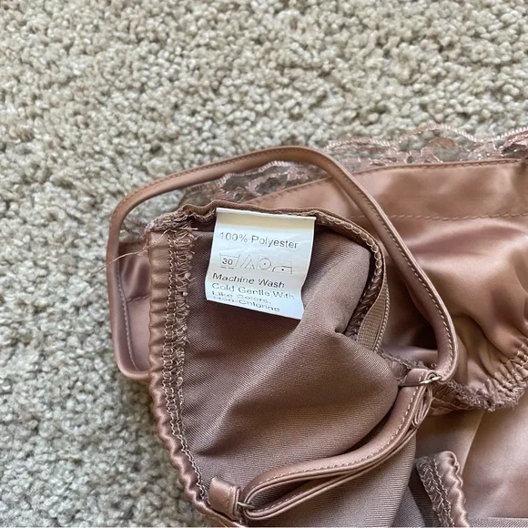 Bralette Neutral Light Brown 5 - Picture 3 of 8